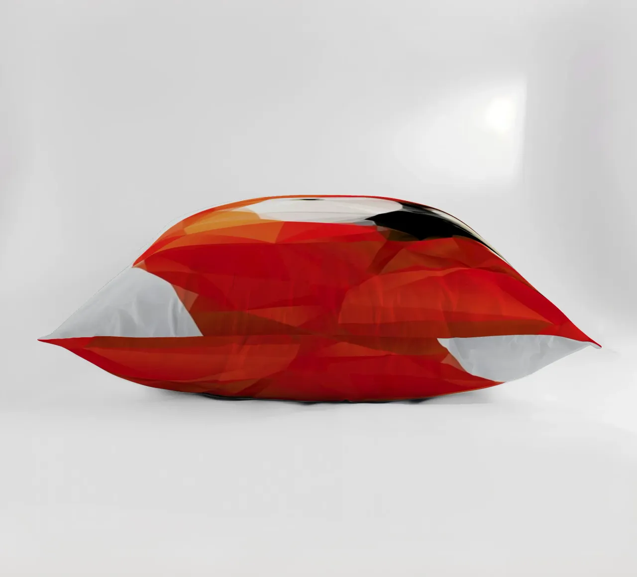 Geo Parrot Red cuscino da Three Of The Possessed