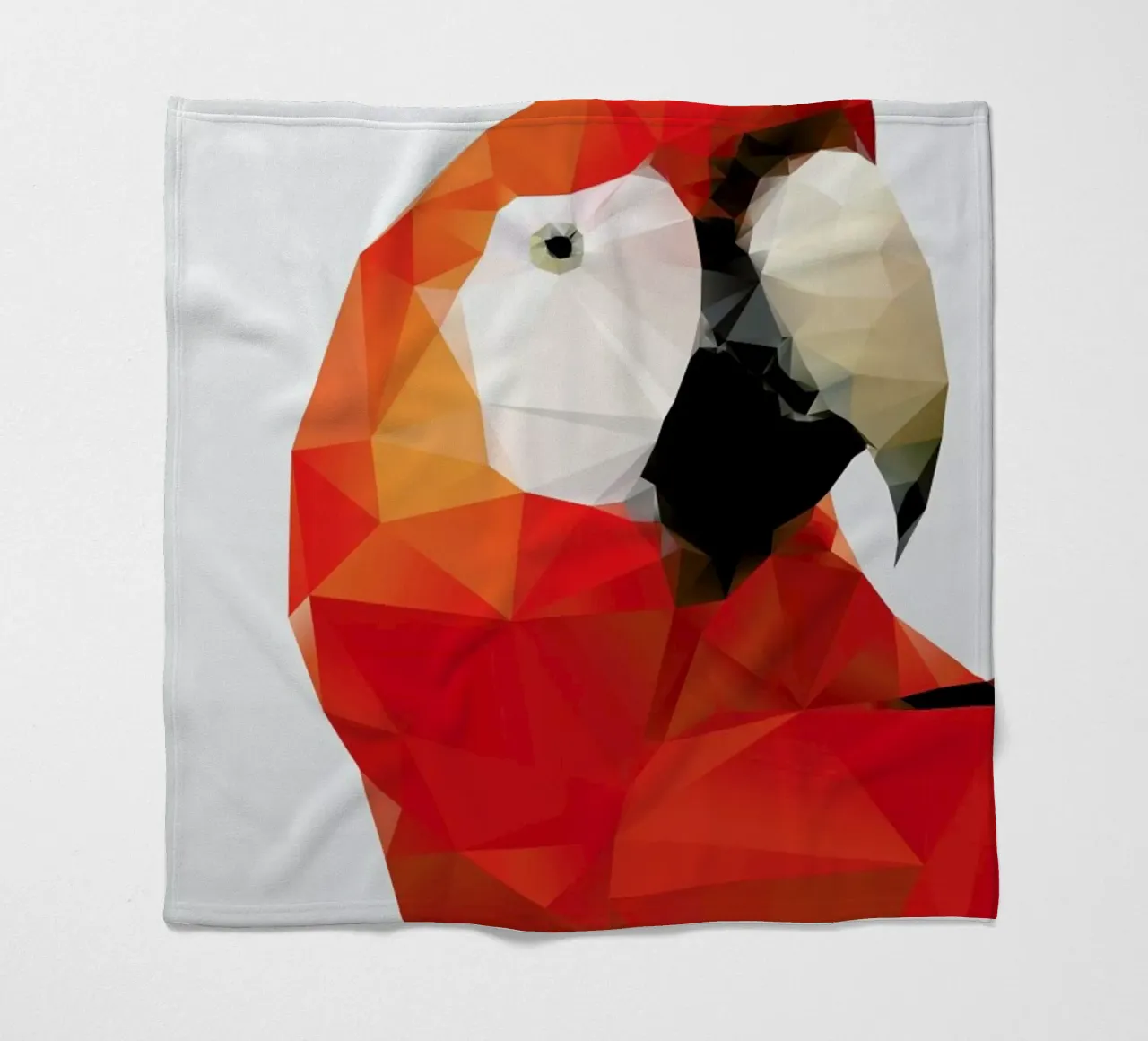 Geo Parrot Red coperta in pile da Three Of The Possessed