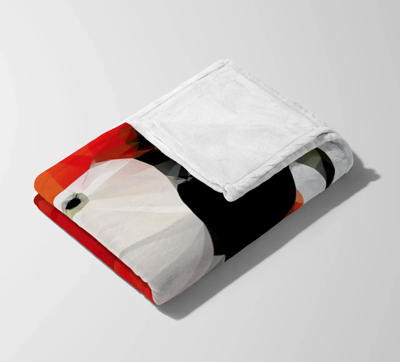 Geo Parrot Red coperta in pile da Three Of The Possessed