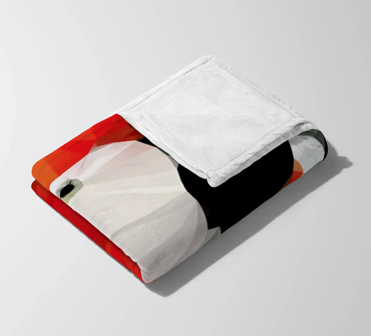 Geo Parrot Red coperta in pile da Three Of The Possessed