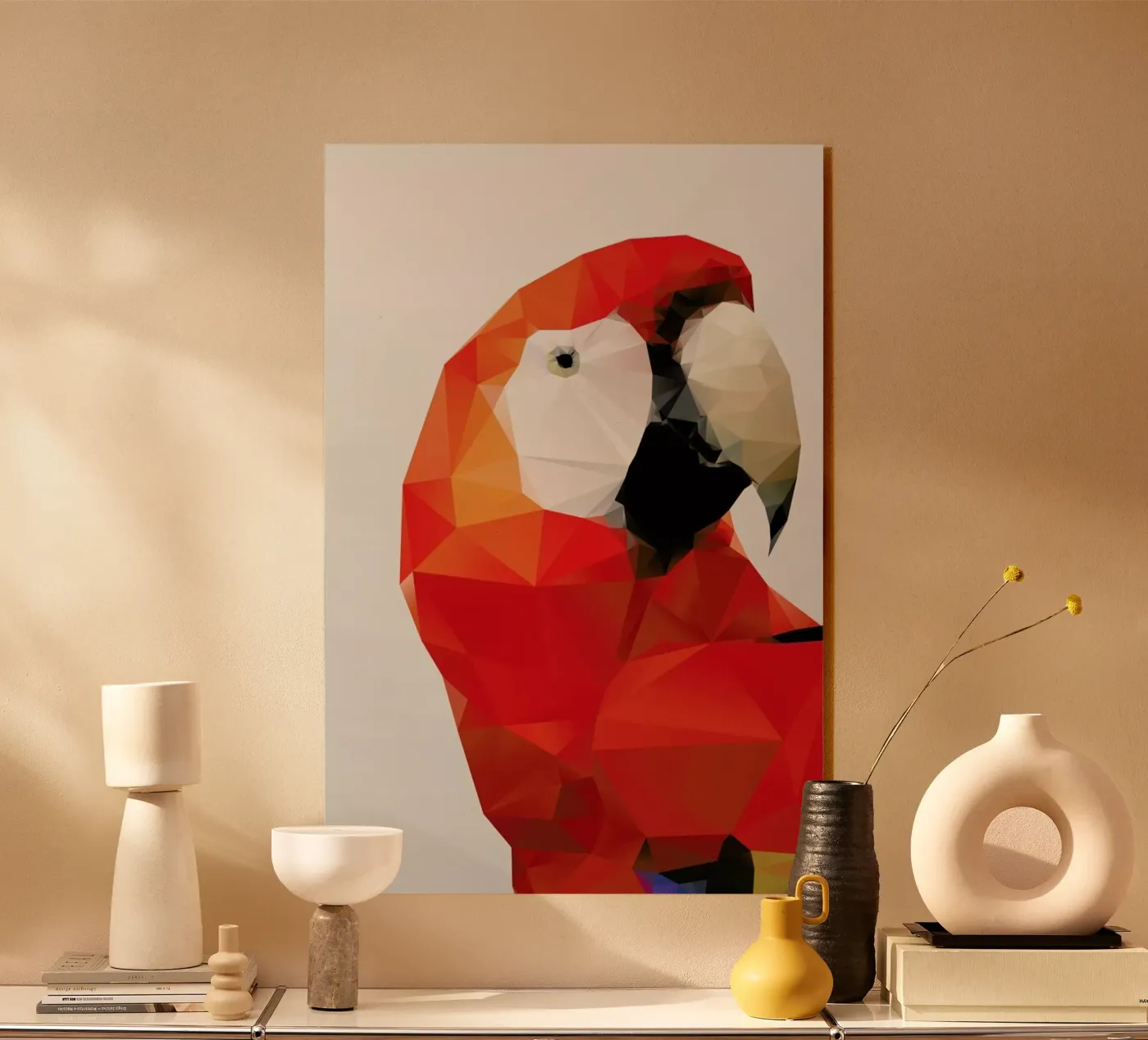 Geo Parrot Red plexiglass da Three Of The Possessed