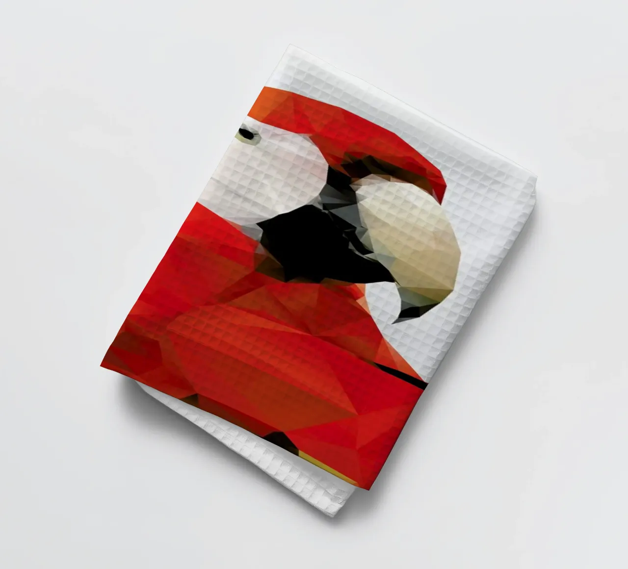Geo Parrot Red canovaccio da cucina da Three Of The Possessed