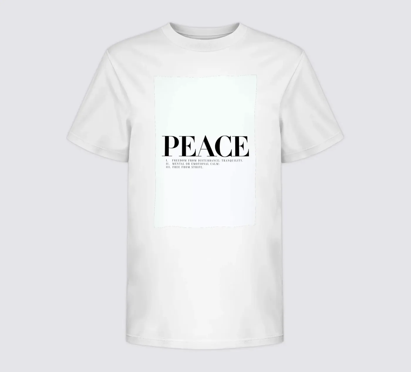 Peace t-shirt bambini da Honeymoon Hotel