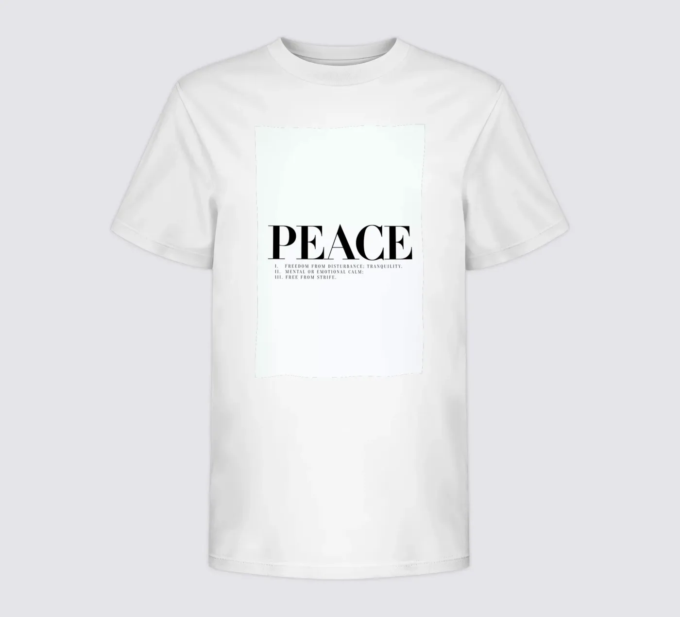 Peace t-shirt bambini da Honeymoon Hotel
