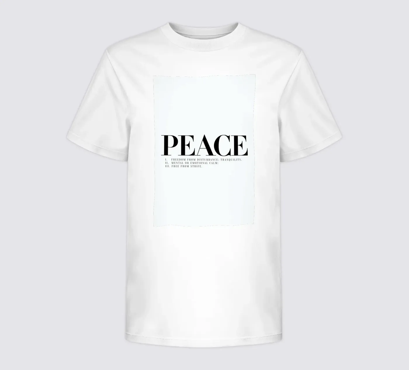 Peace t-shirt bambini da Honeymoon Hotel