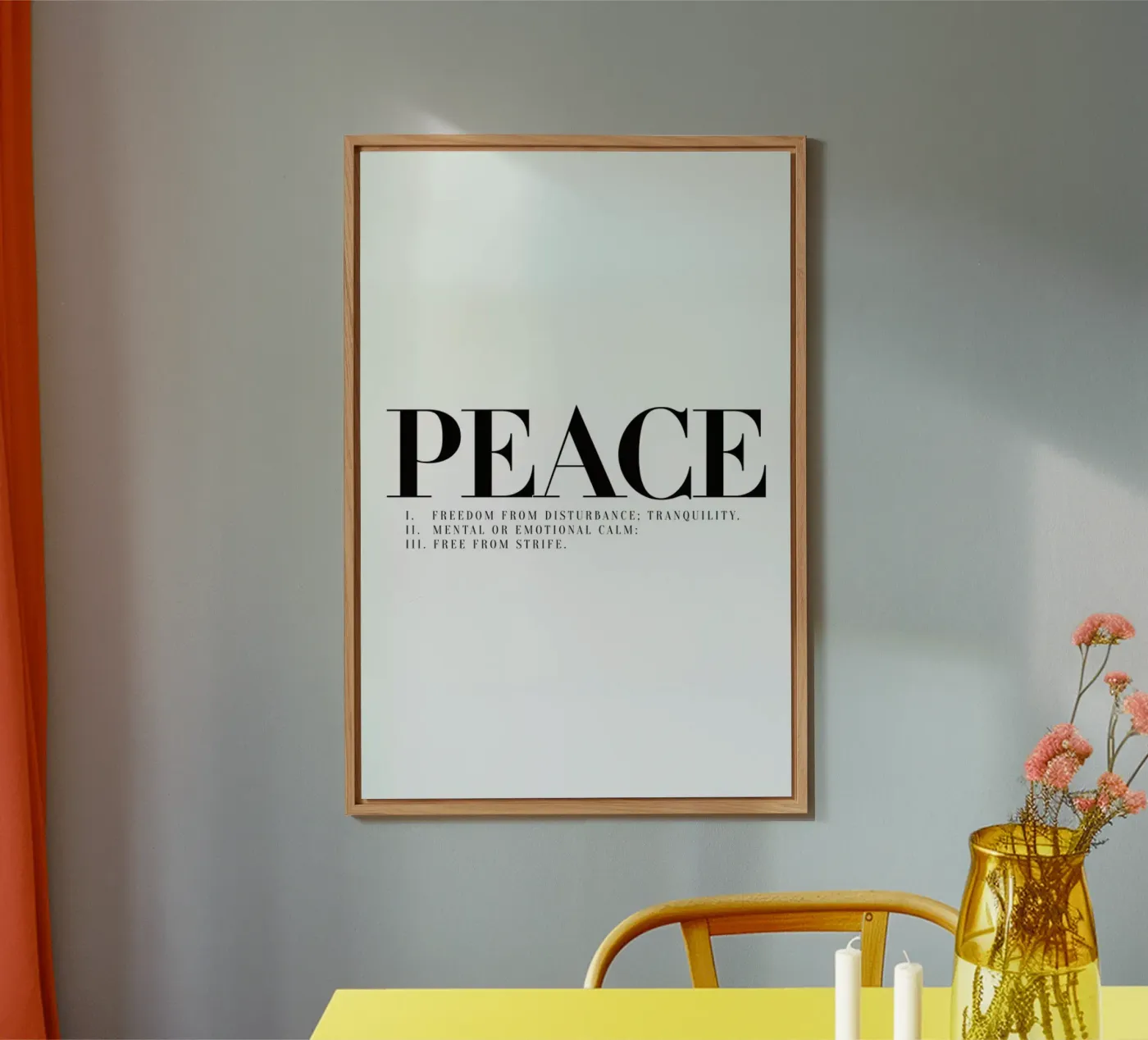 Peace forex plate by Honeymoon Hotel