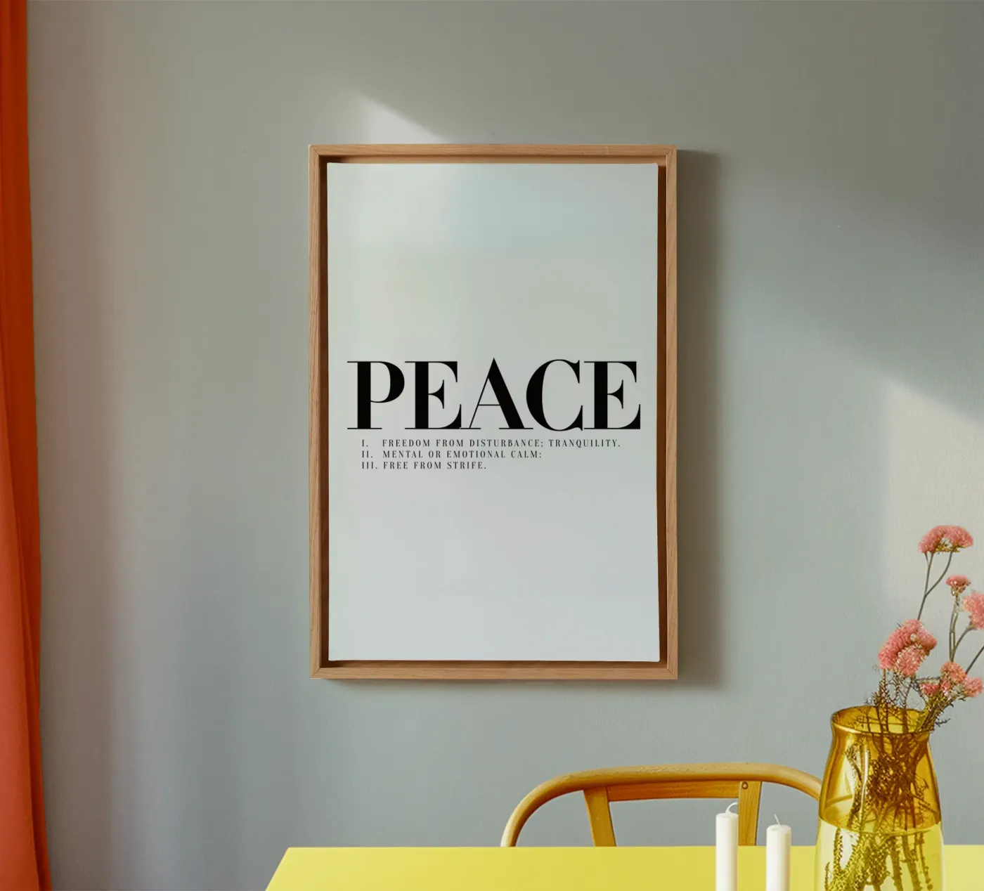 Peace tela da Honeymoon Hotel