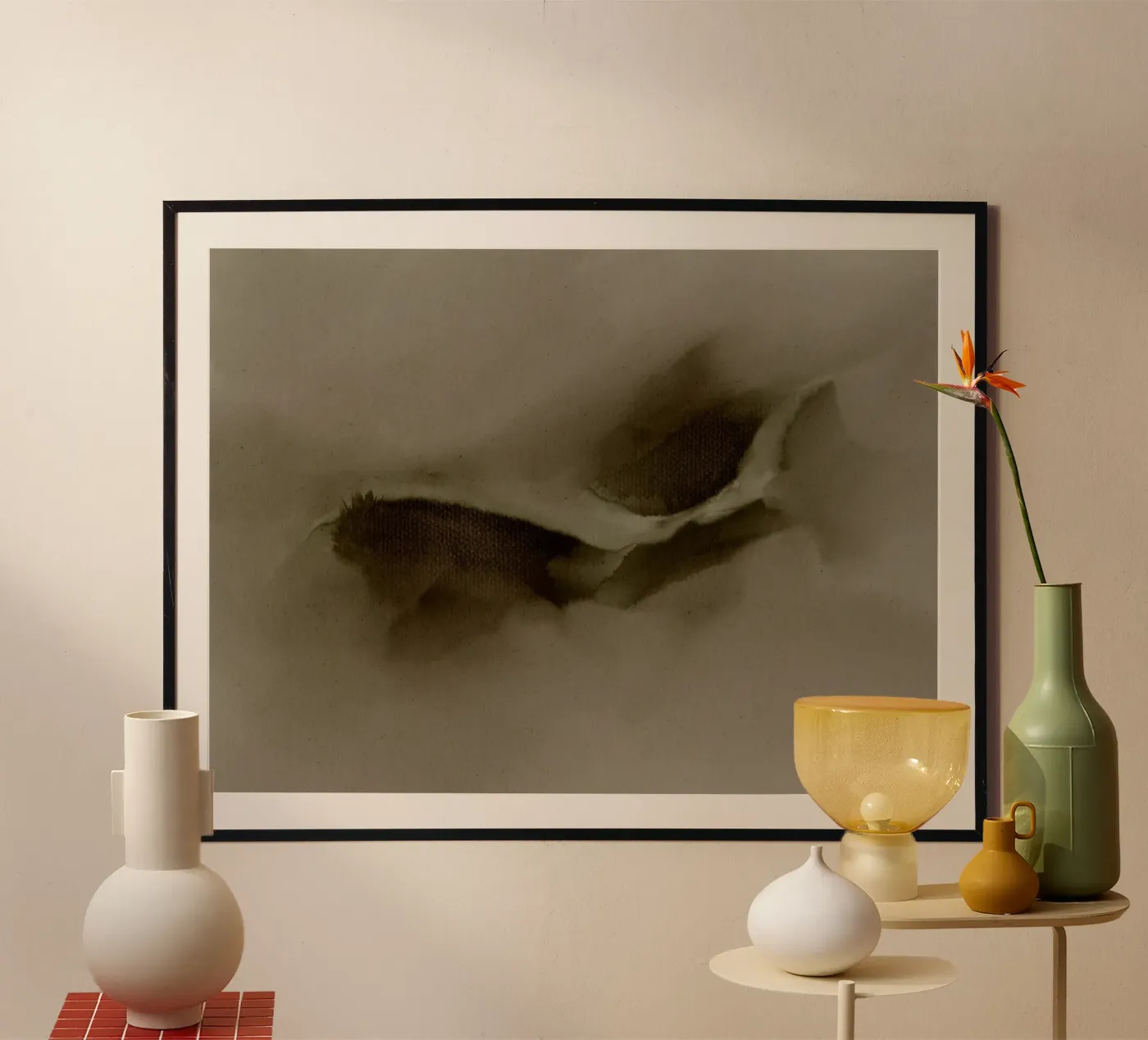 Free Form 9 poster by Shatha Al Dafai