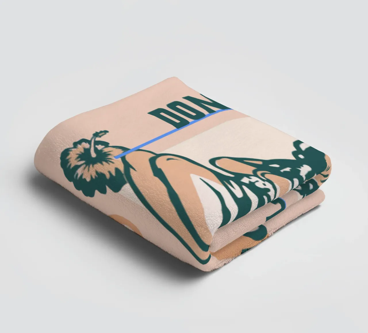 Don't Kill My Vibes towel by Gunawan Rb