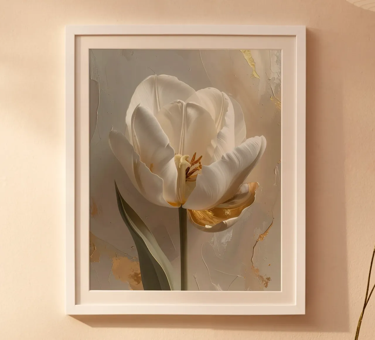 Morbidezza del fiore poster da Katalier (Abstract Harmony)