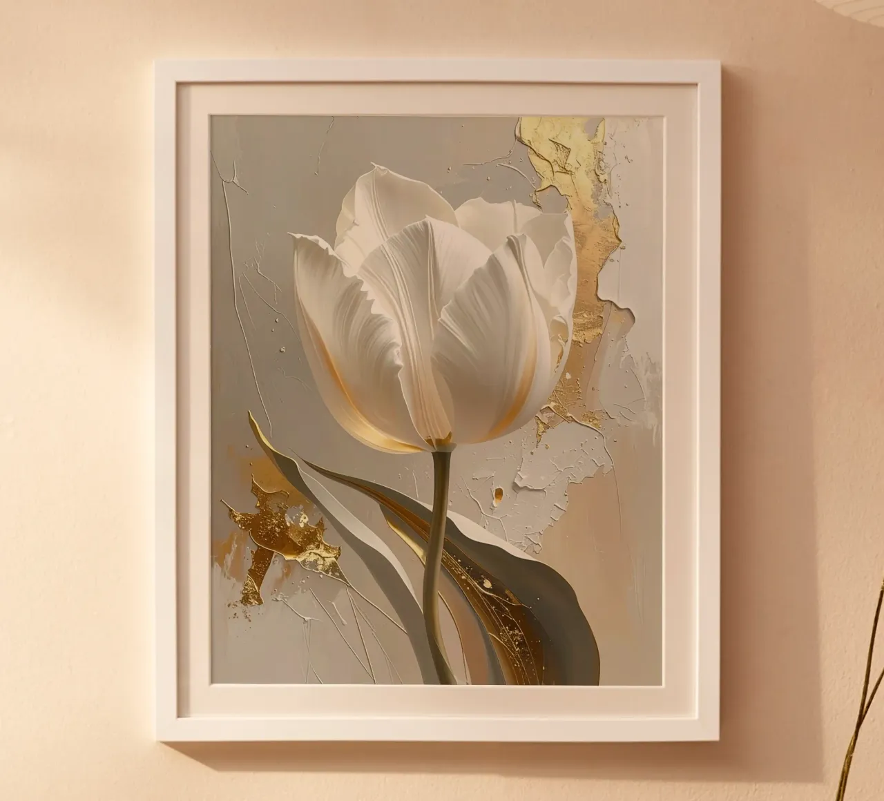 Morbidezza del fiore poster da Katalier (Abstract Harmony)