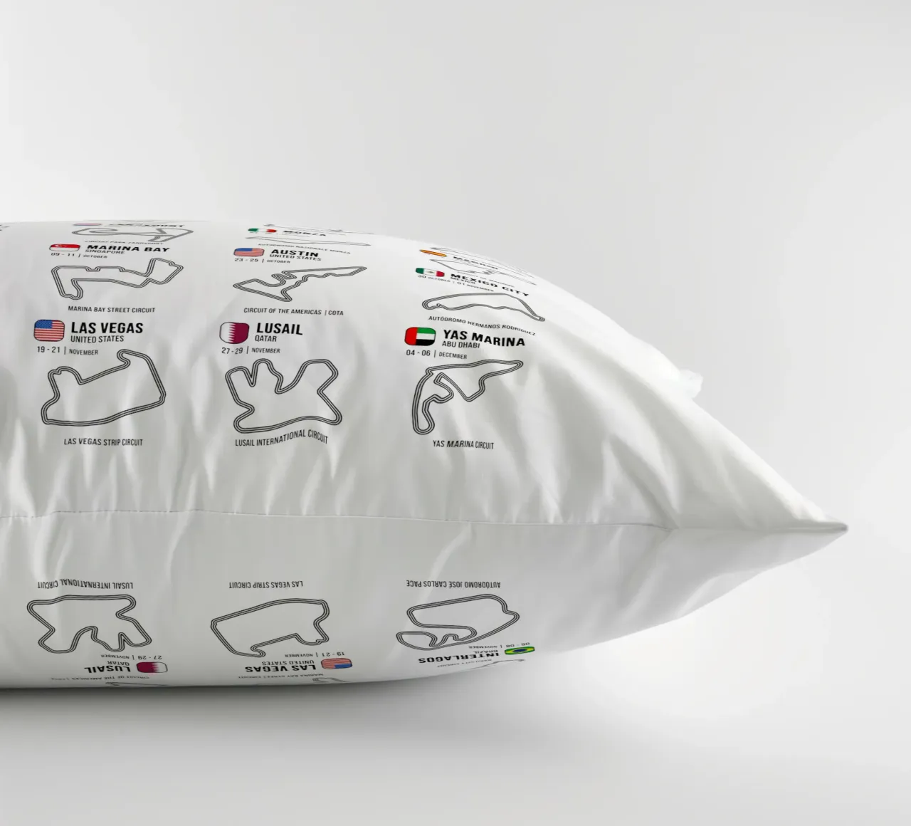 Programma Auto da corsa di Formula 2026 cuscino da Mariel Toigo