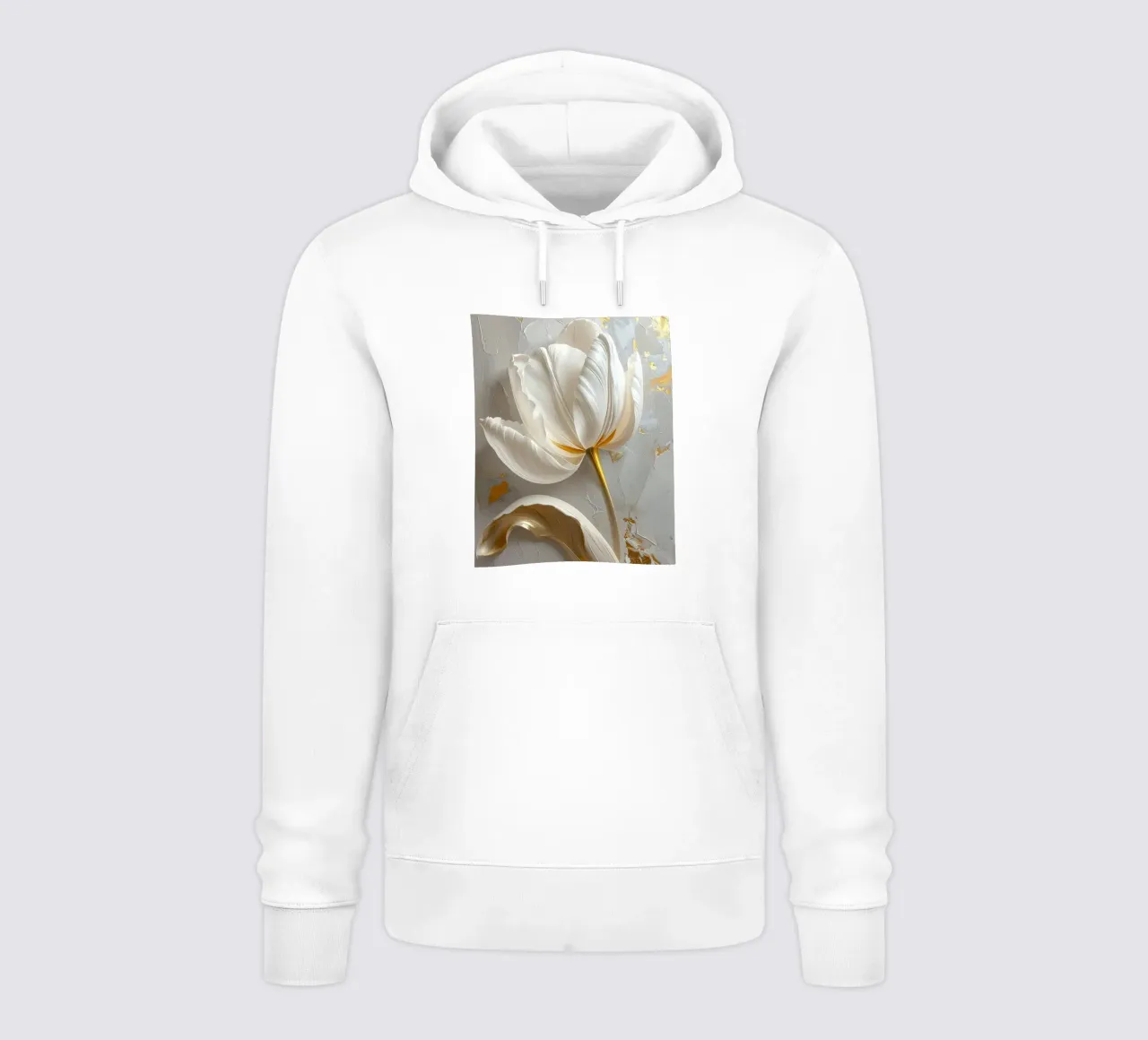 Morbidezza del fiore felpa con cappuccio da Katalier (Abstract Harmony)