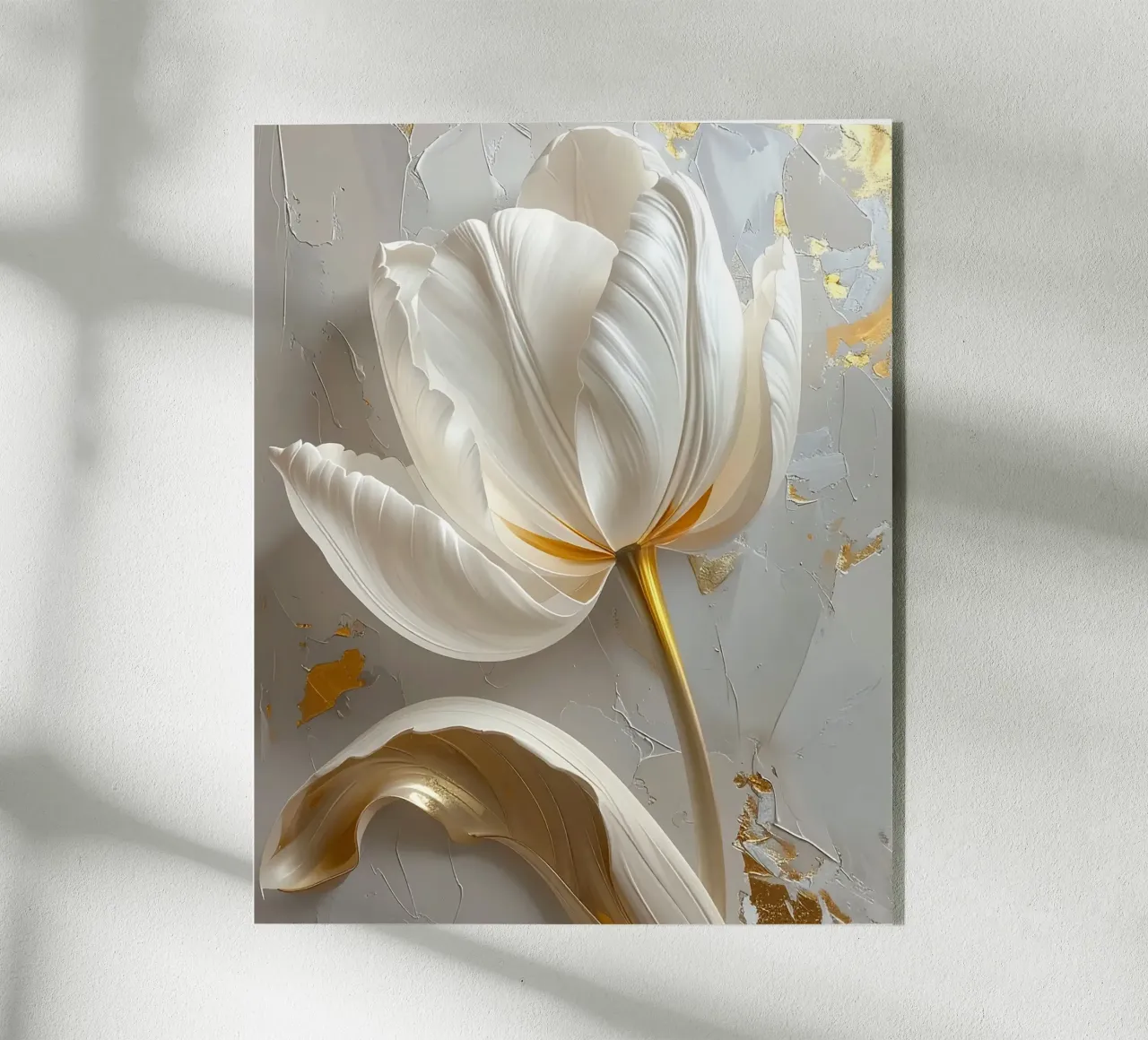 Morbidezza del fiore plexiglass da Katalier (Abstract Harmony)