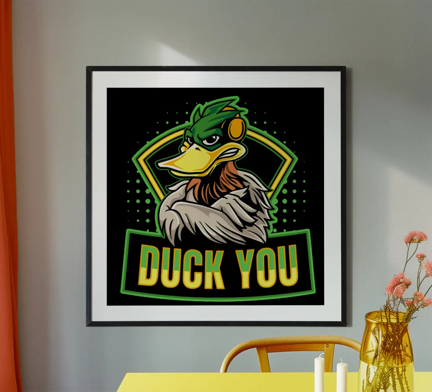 Duck You poster da Gunawan Rb