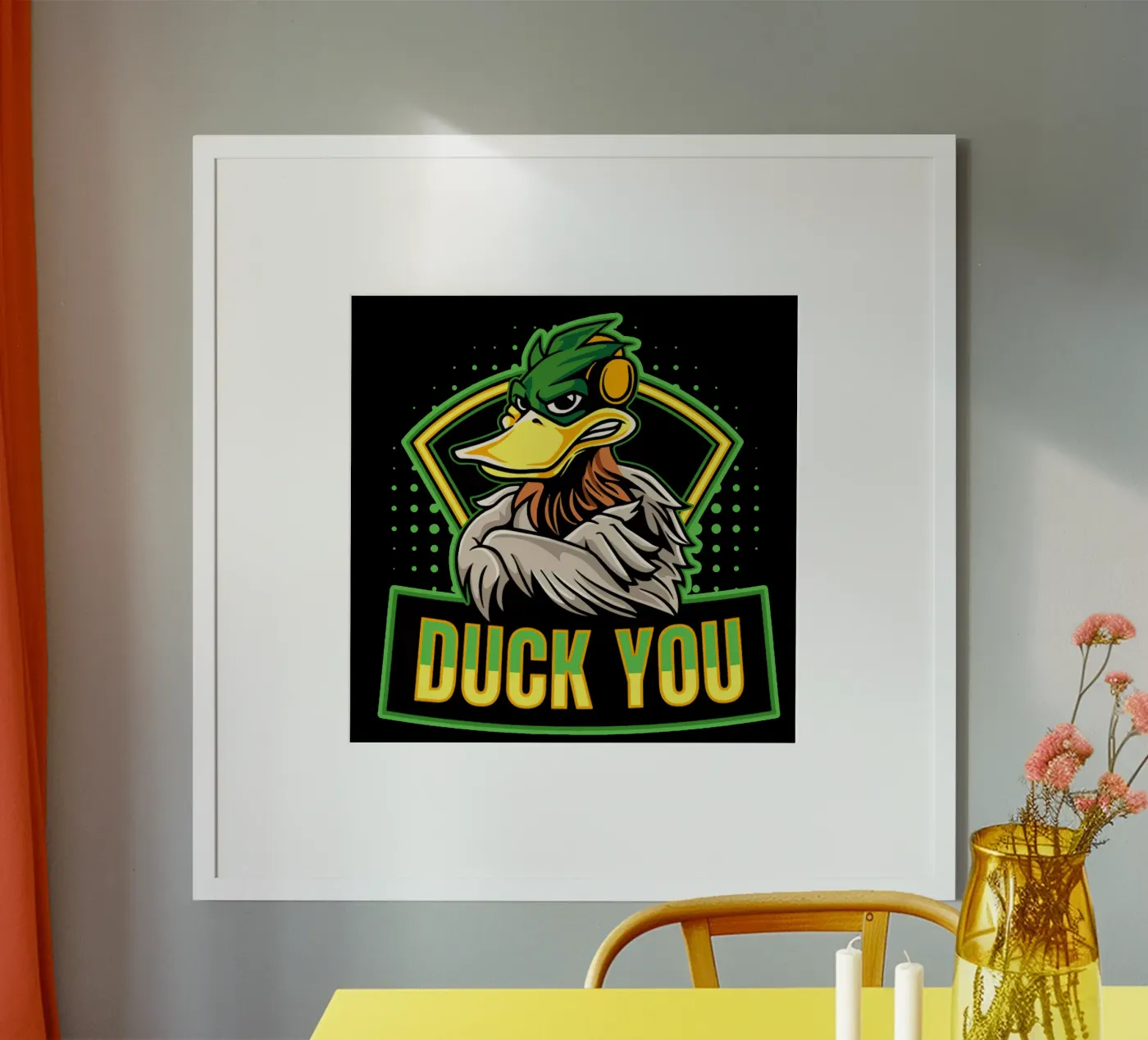 Duck You poster da Gunawan Rb