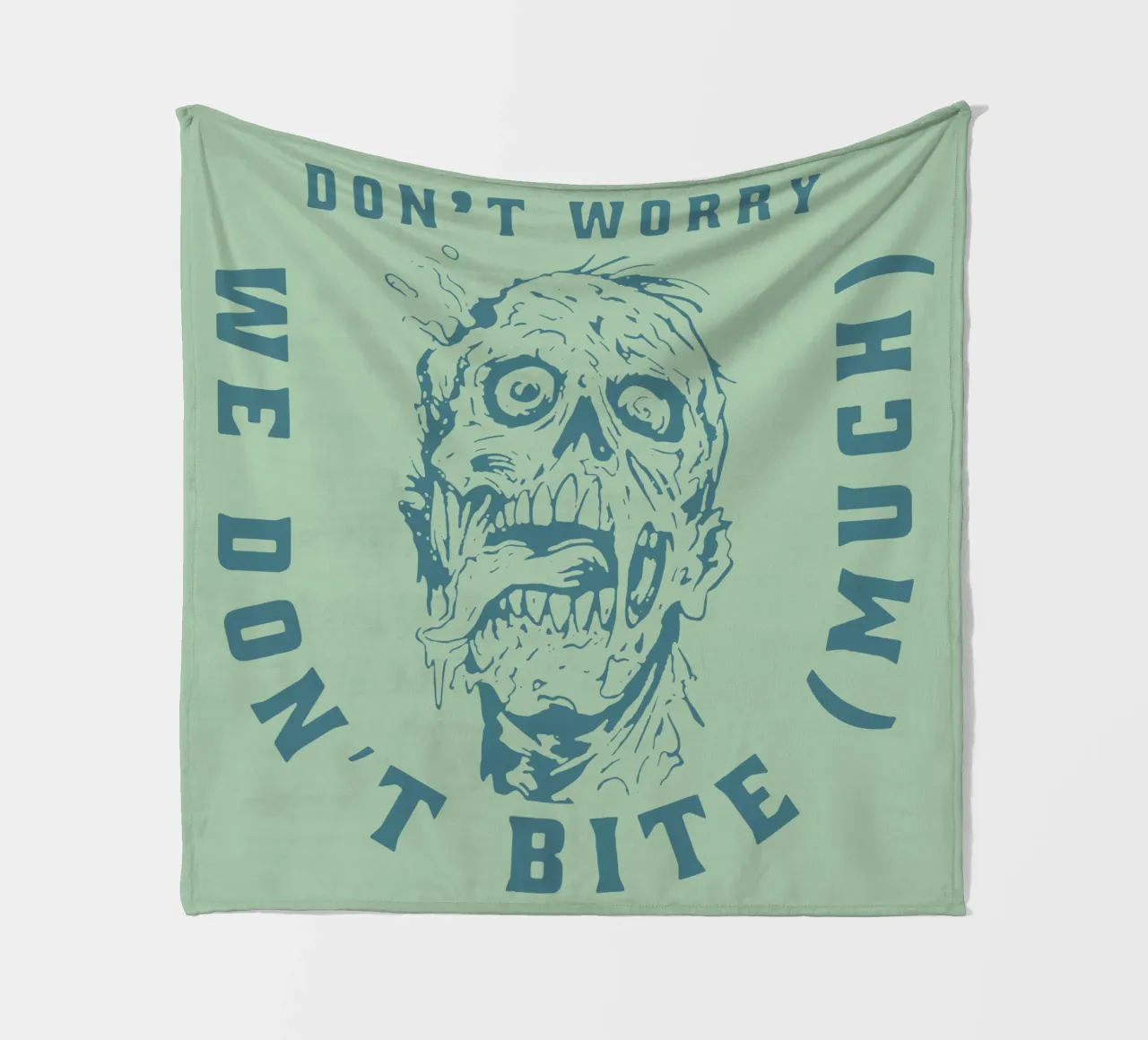 Non preoccupatevi, noi non mordiamo coperta in pile da Gunawan Rb