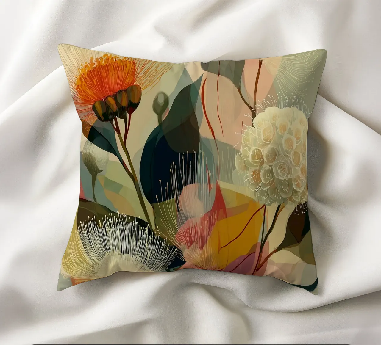 Boho Botanical cuscino da Jana Leonenkov Art