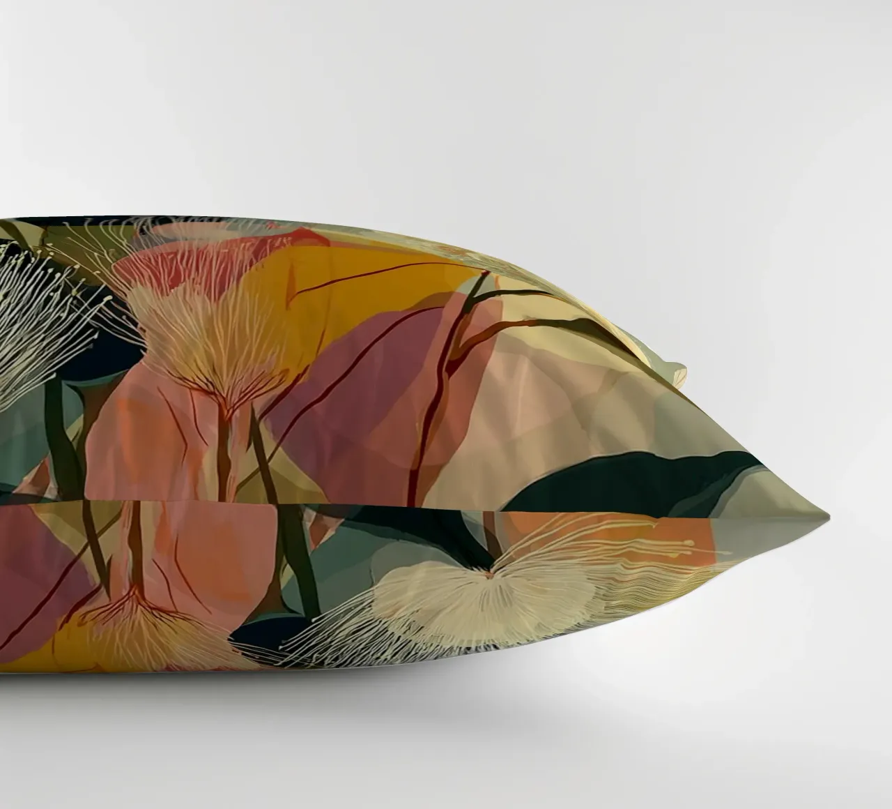 Blumen Boho cuscino da Jana Leonenkov Art