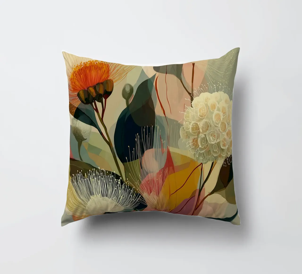 Boho Botanical cuscino da Jana Leonenkov Art