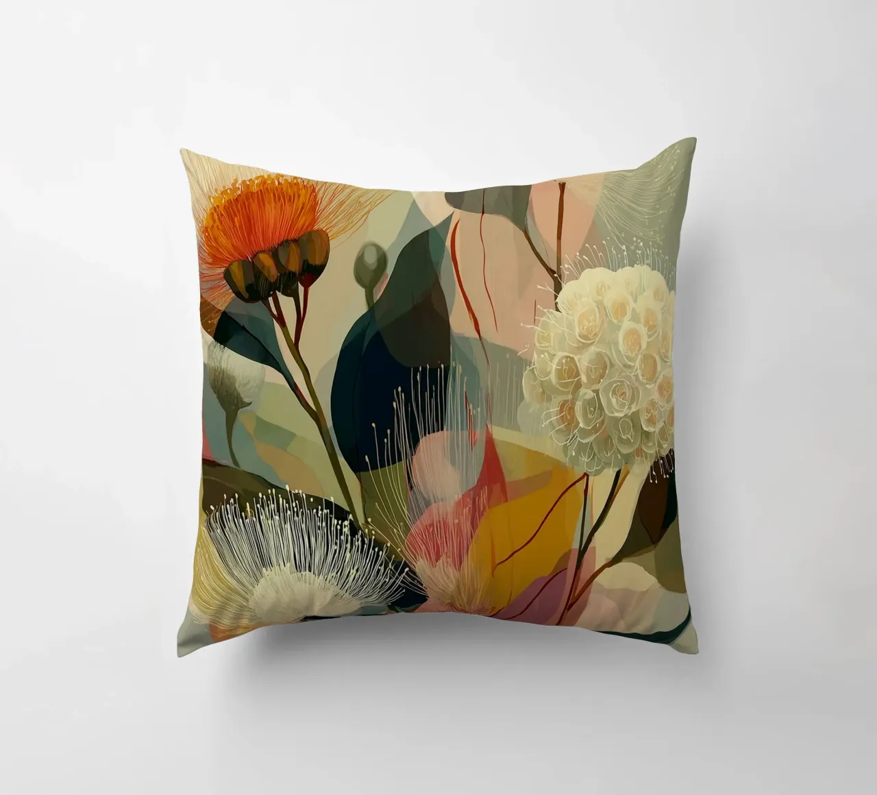 Boho Botanical cuscino da Jana Leonenkov Art