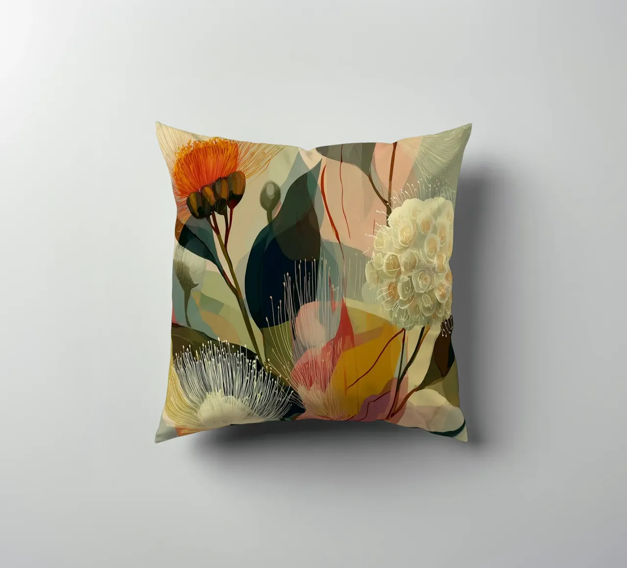 Boho Botanical cuscino da Jana Leonenkov Art