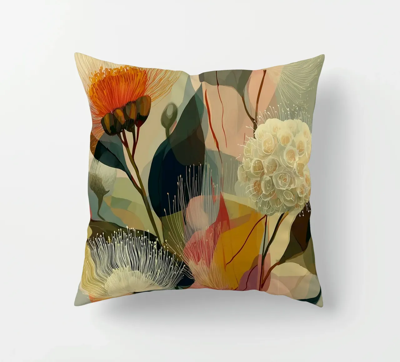 Boho Botanical cuscino da Jana Leonenkov Art