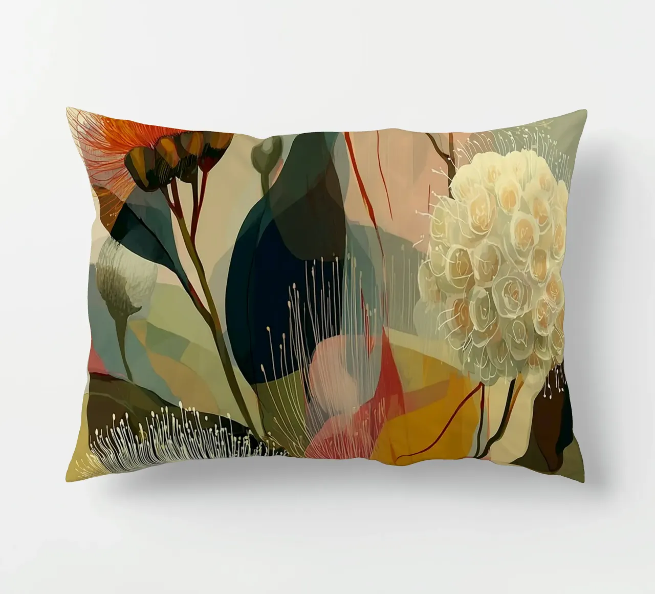 Boho Botanical cuscino da Jana Leonenkov Art