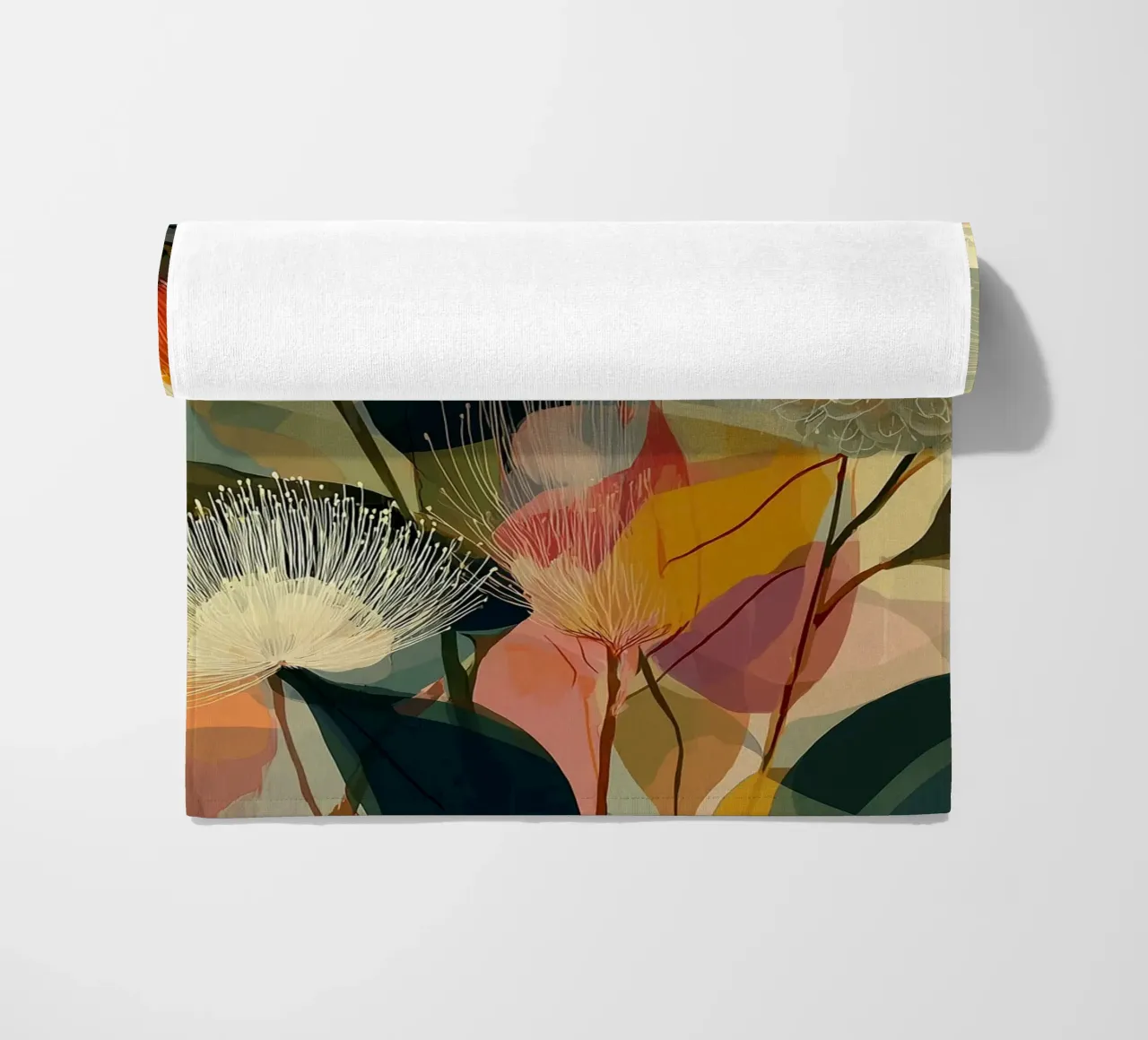 Boho Botanical telo mare da Jana Leonenkov Art