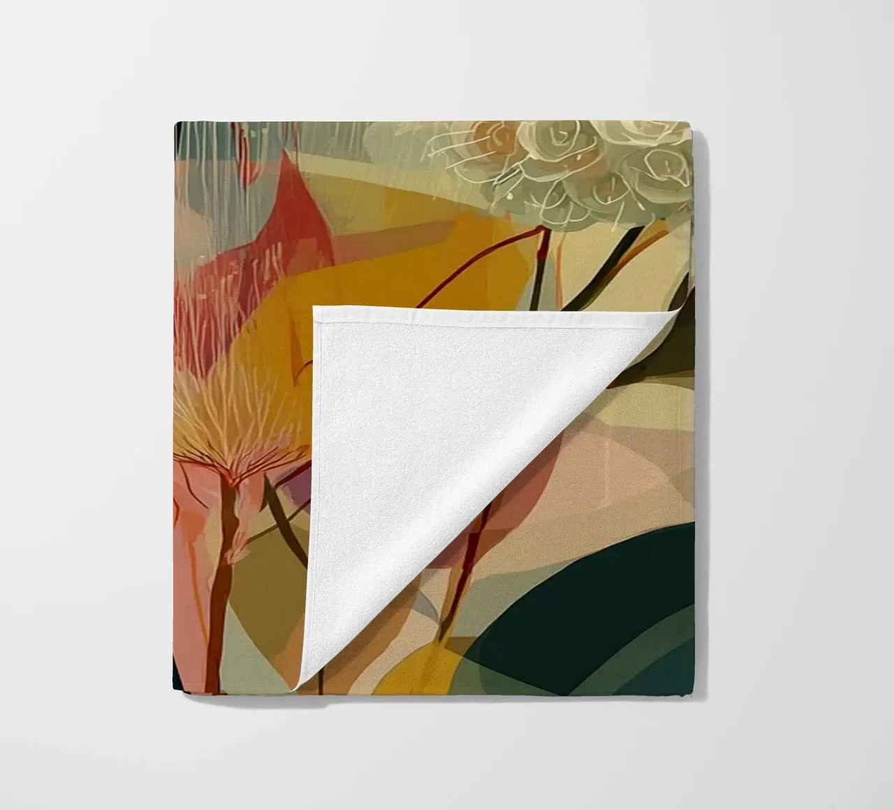 Boho Botanical telo mare da Jana Leonenkov Art