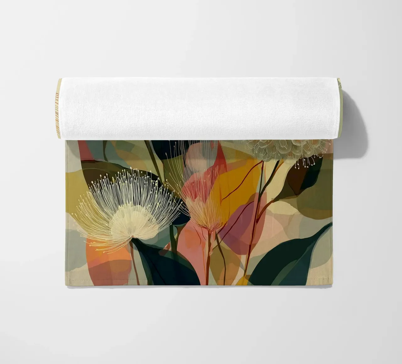 Boho Botanical telo mare da Jana Leonenkov Art