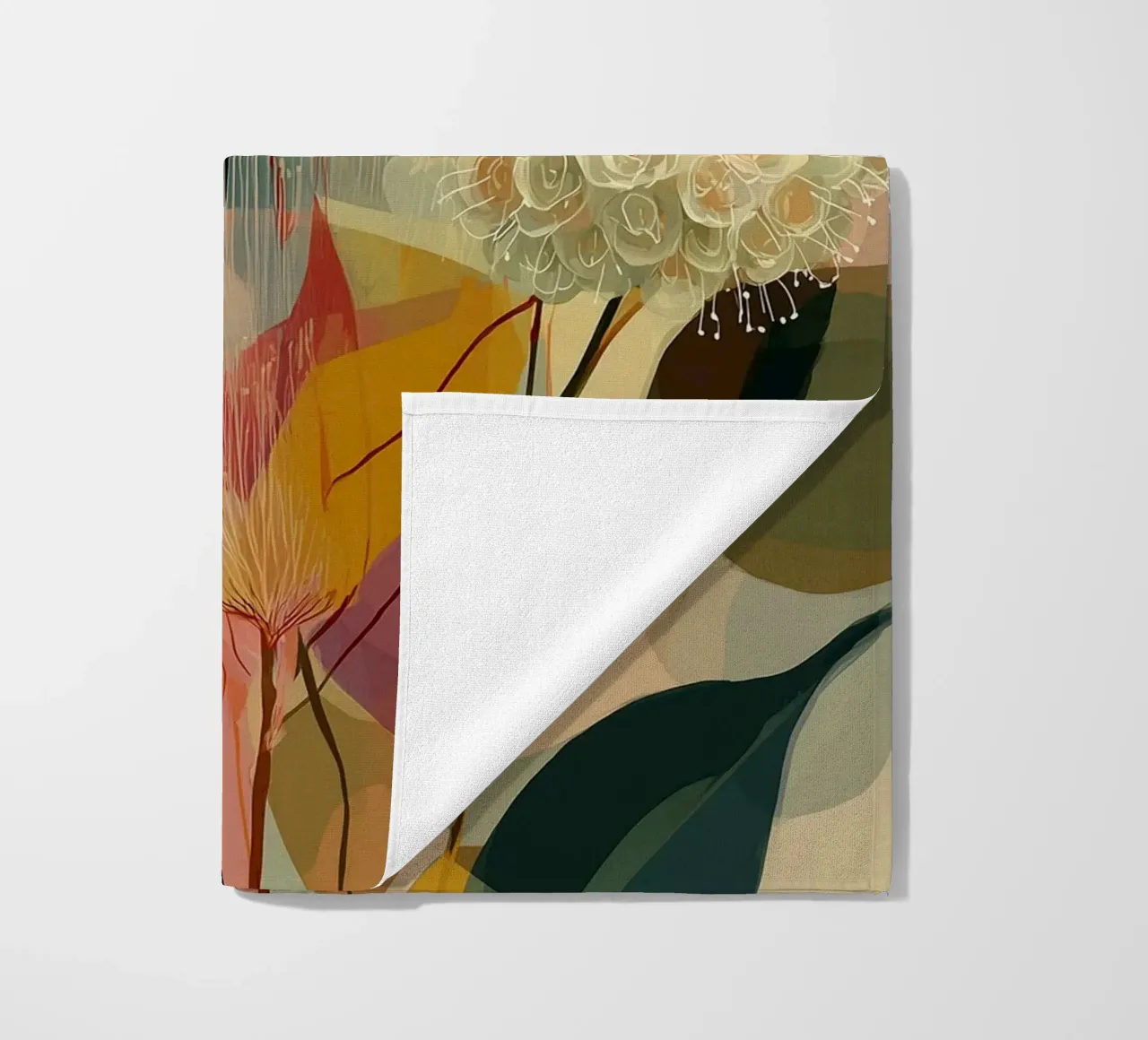 Boho Botanical telo mare da Jana Leonenkov Art