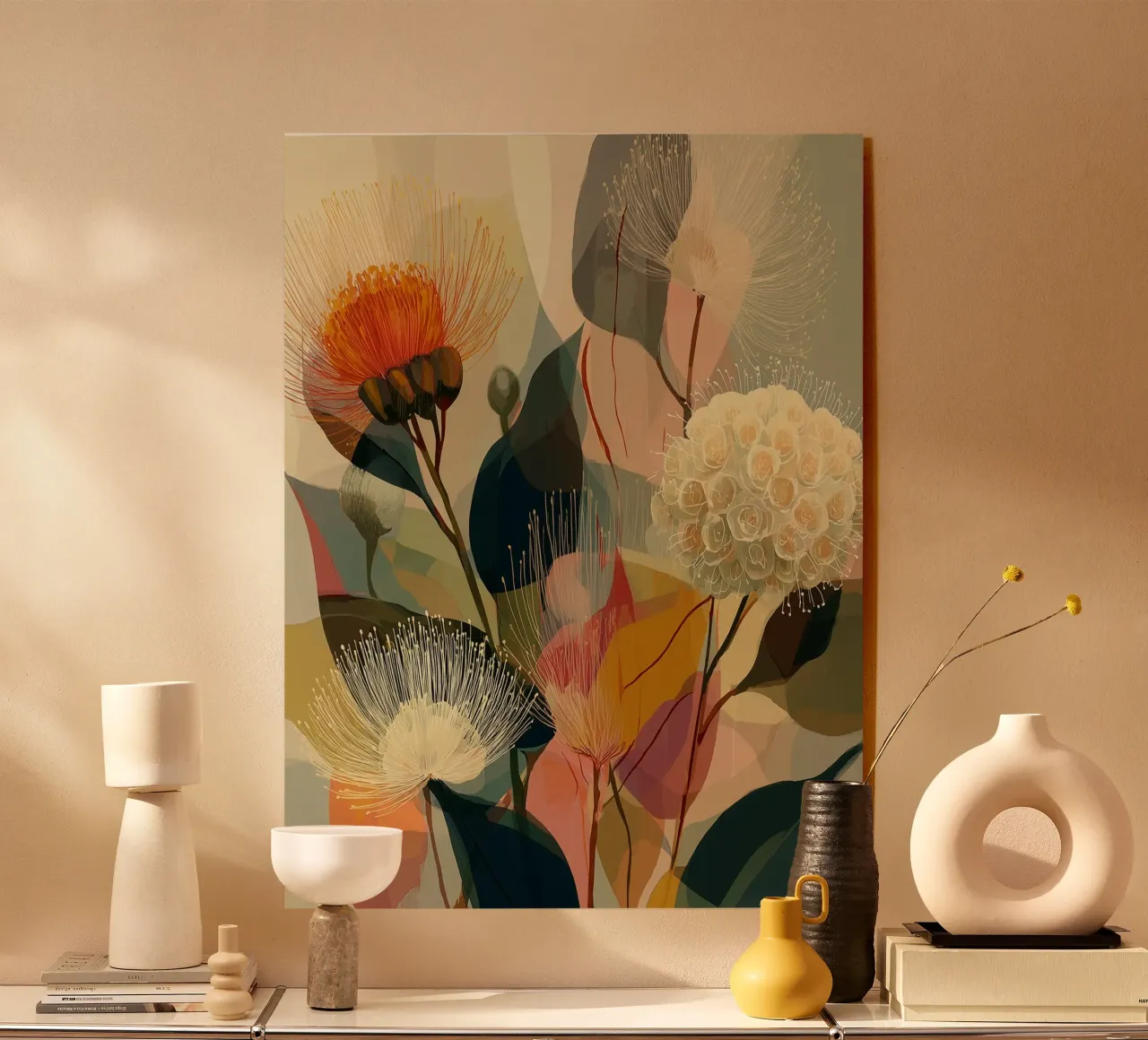 Boho Botanical plexiglass da Jana Leonenkov Art