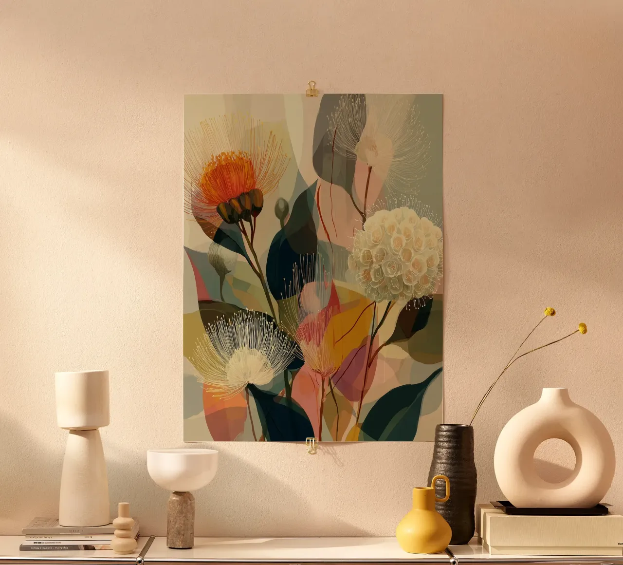 Blumen Boho carta hahnemühle da Jana Leonenkov Art