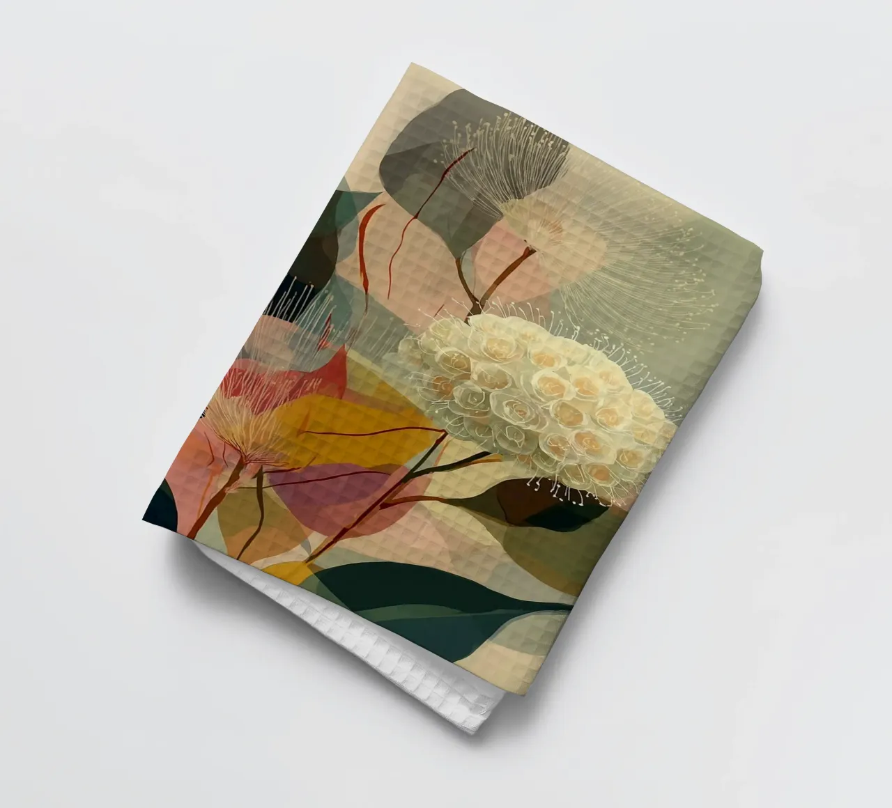 Blumen Boho canovaccio da cucina da Jana Leonenkov Art