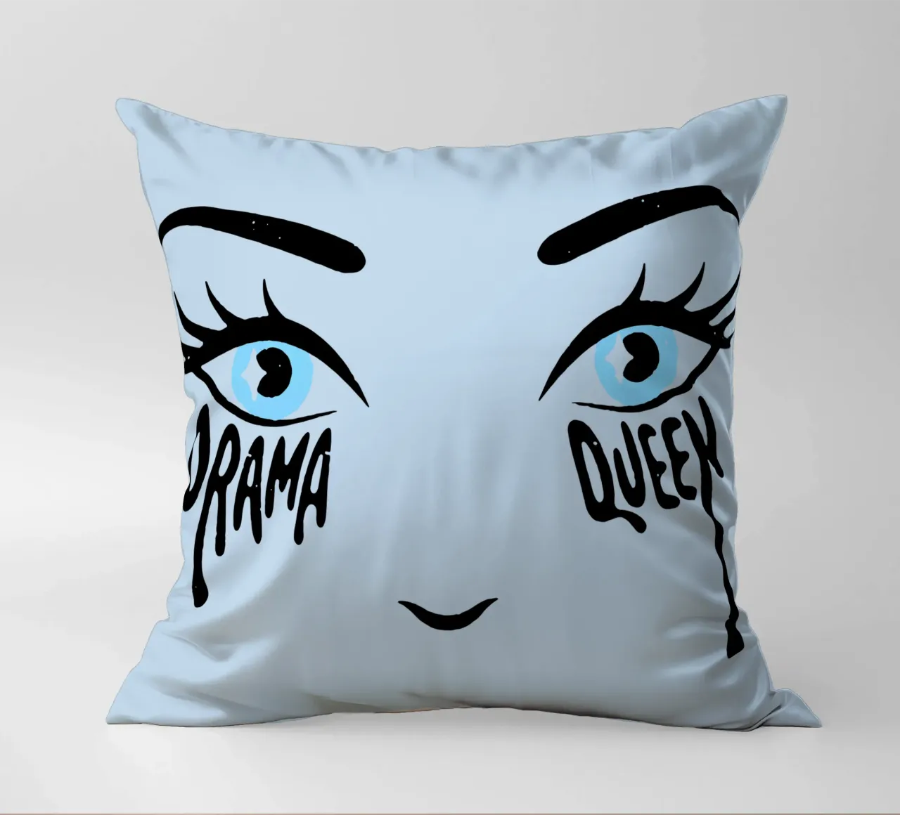Drama Queen decorative cushion by Gunawan Rb