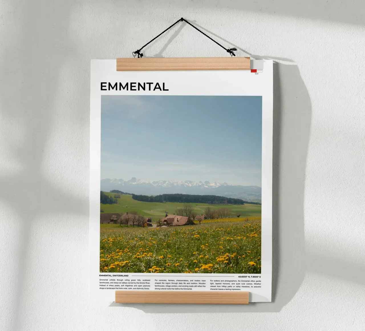 Emmental: Typography poster da FujiType