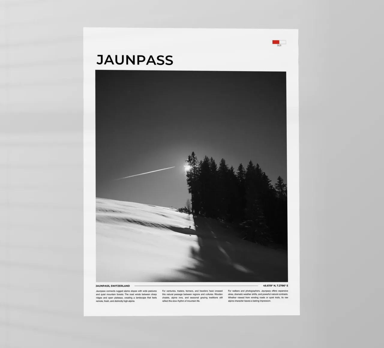 Jaunpass: Typography pellicola backlit da FujiType