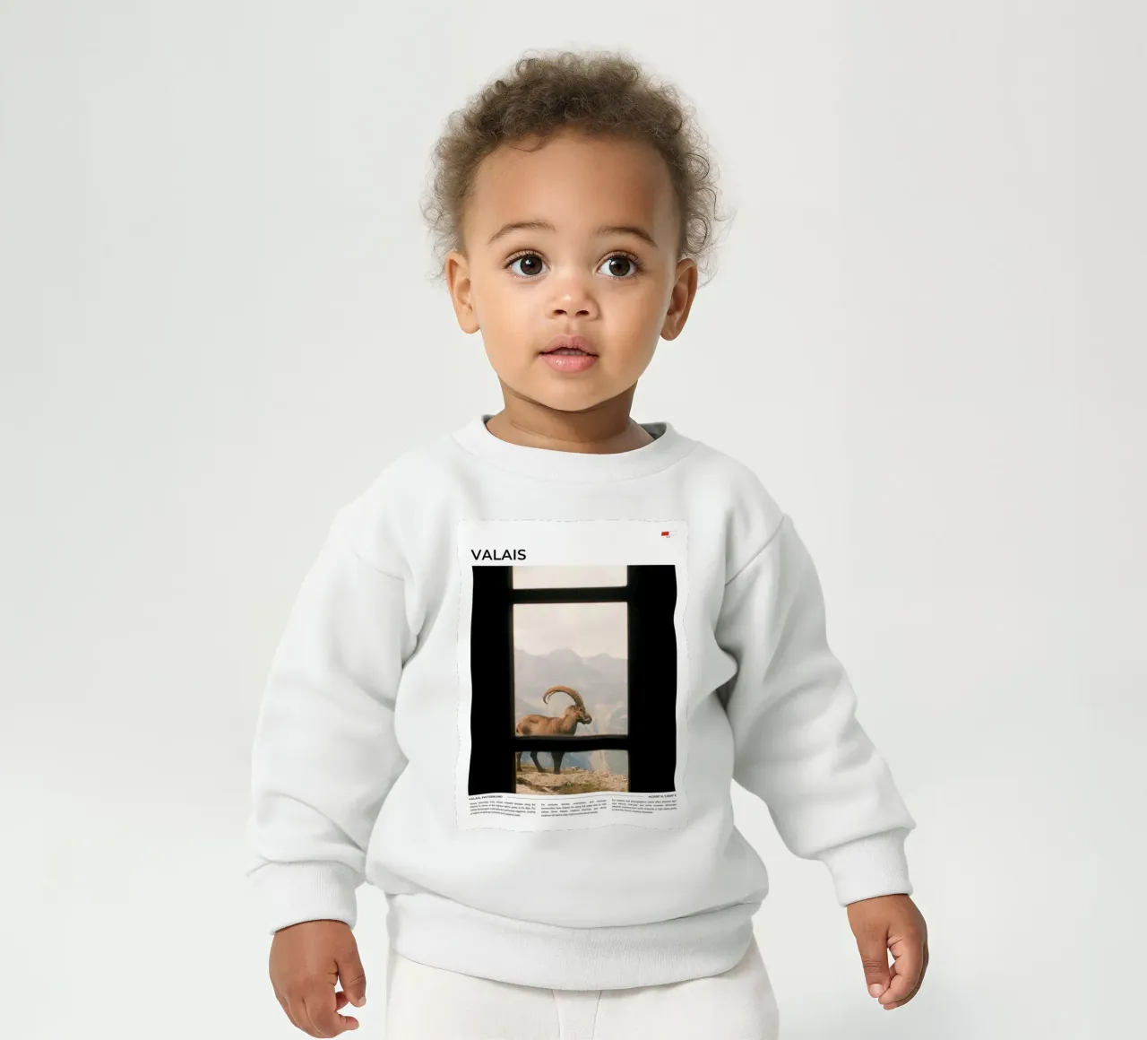 Valais: Typography felpa neonato da FujiType