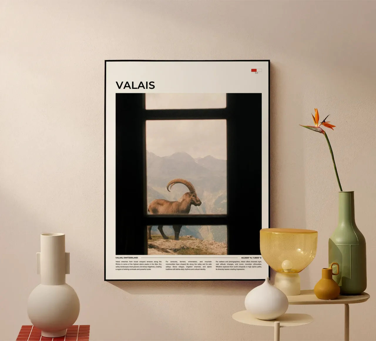 Valais: Typography plexiglass da FujiType