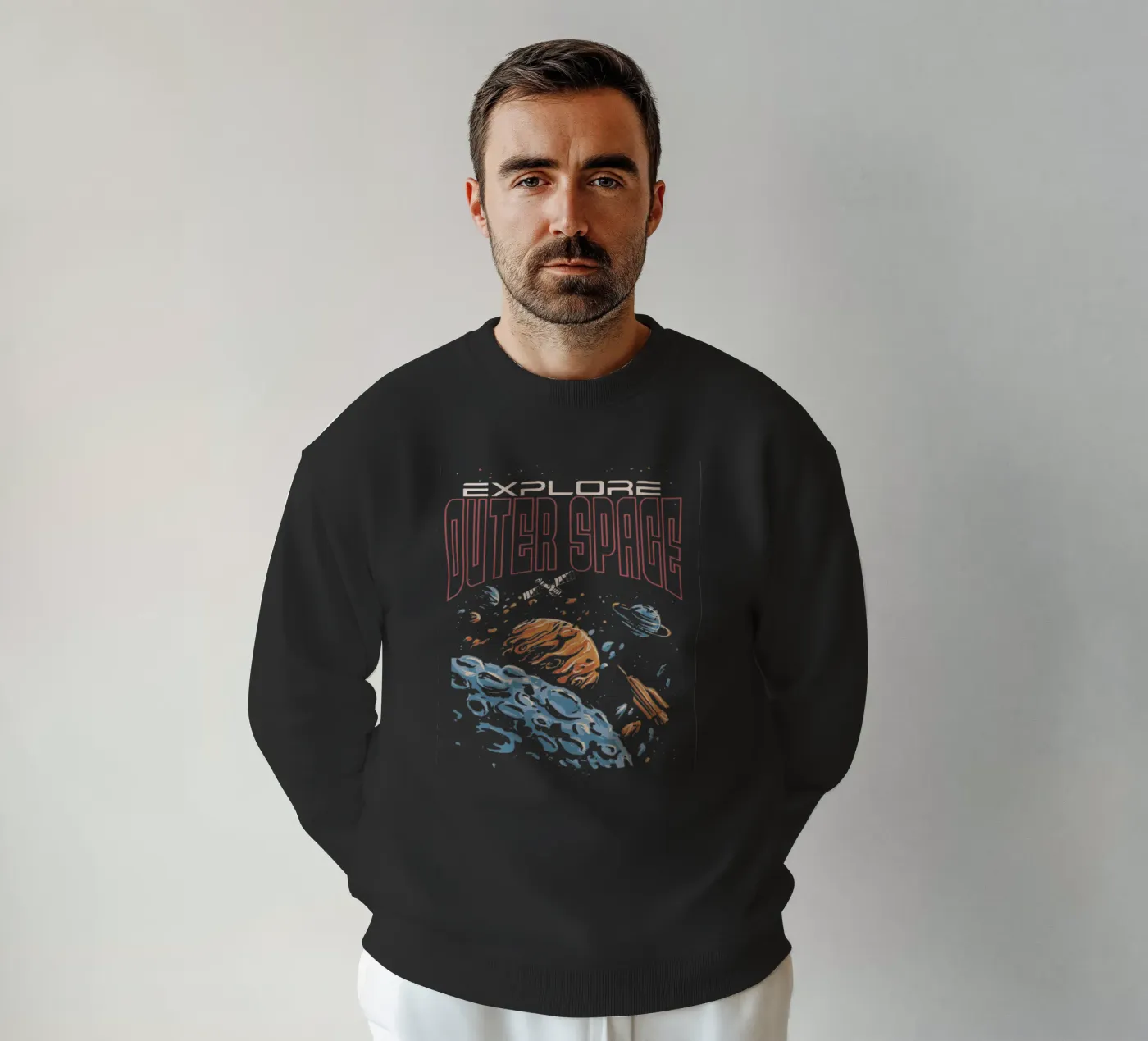 Esplorare lo spazio esterno felpa da Gunawan Rb