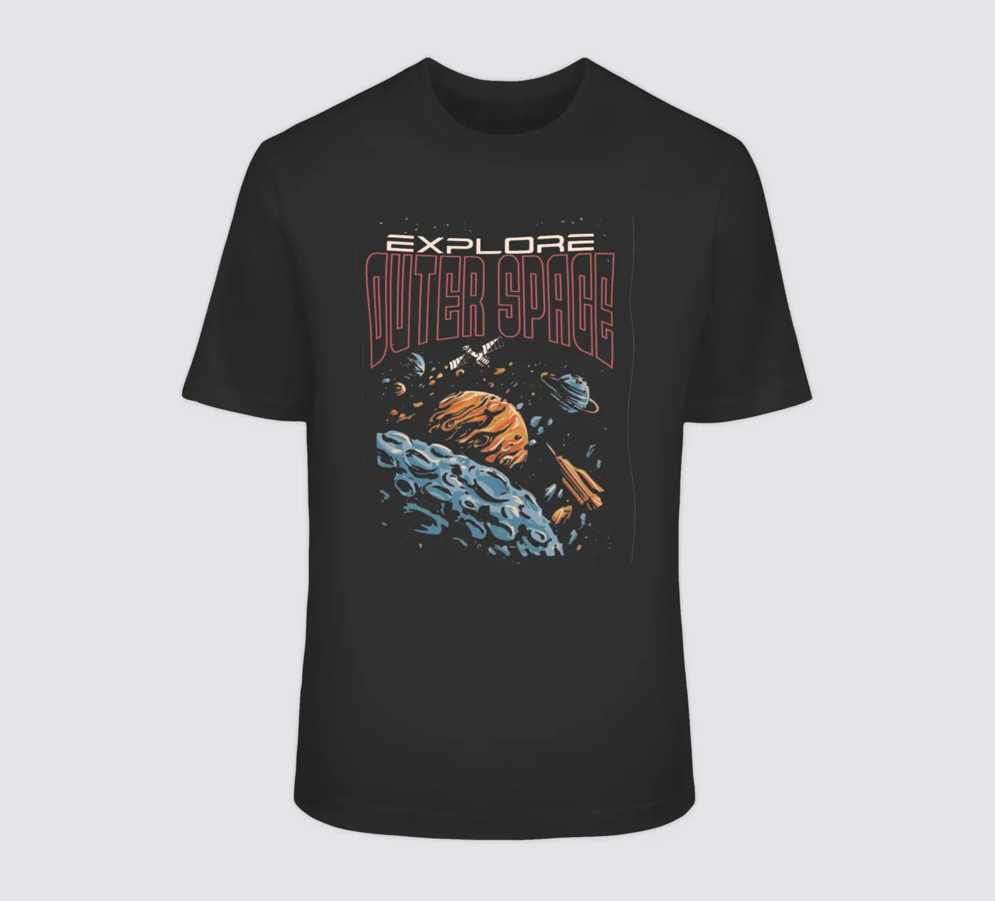 Explore outer space t-shirt by Gunawan Rb