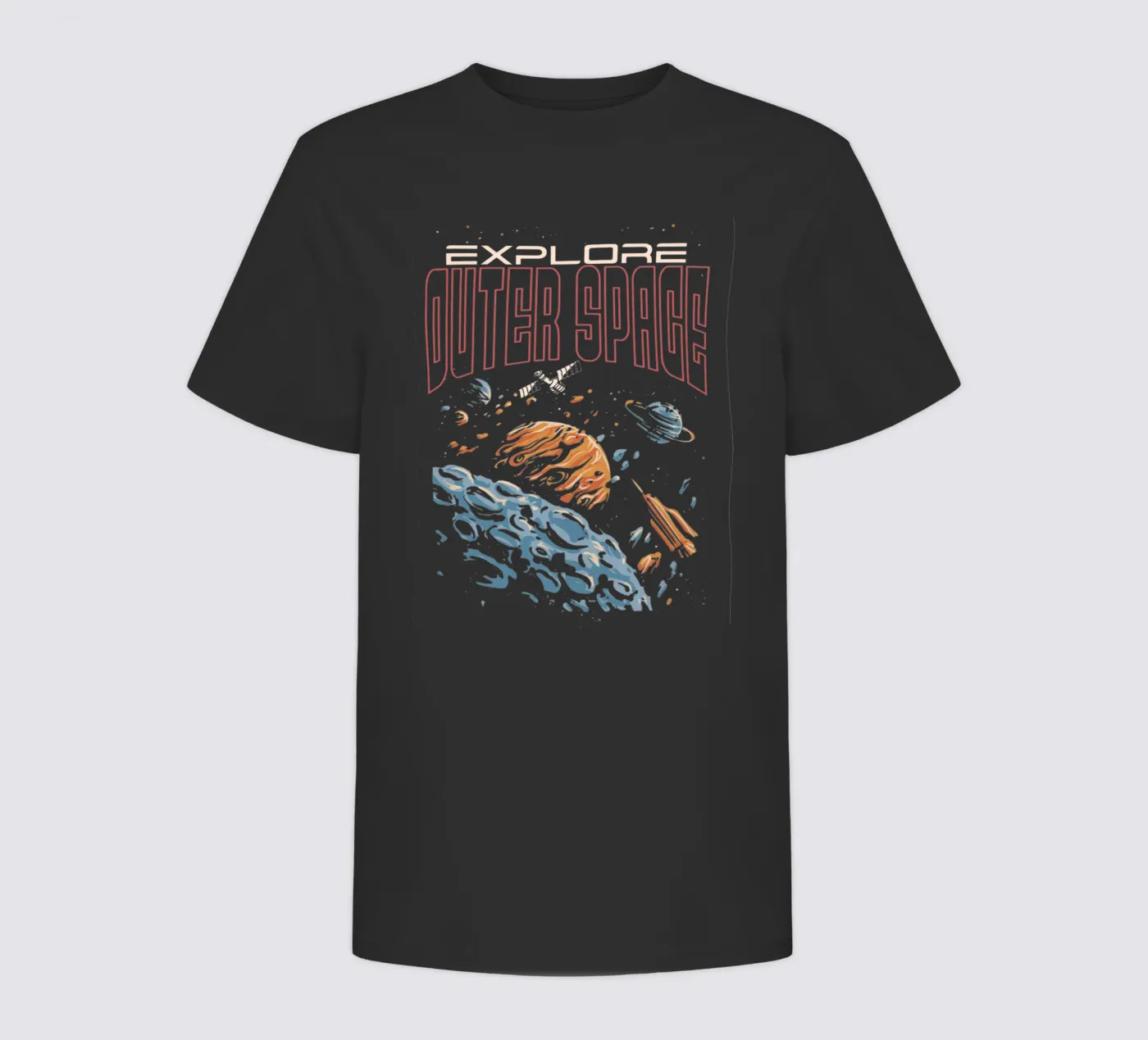 Explore outer space kids t-shirt by Gunawan Rb