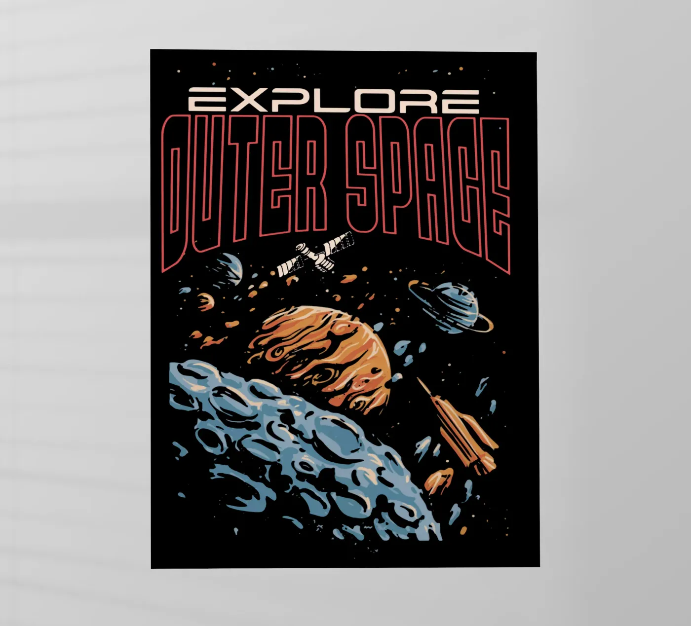 Explore outer space backlit folie van Gunawan Rb