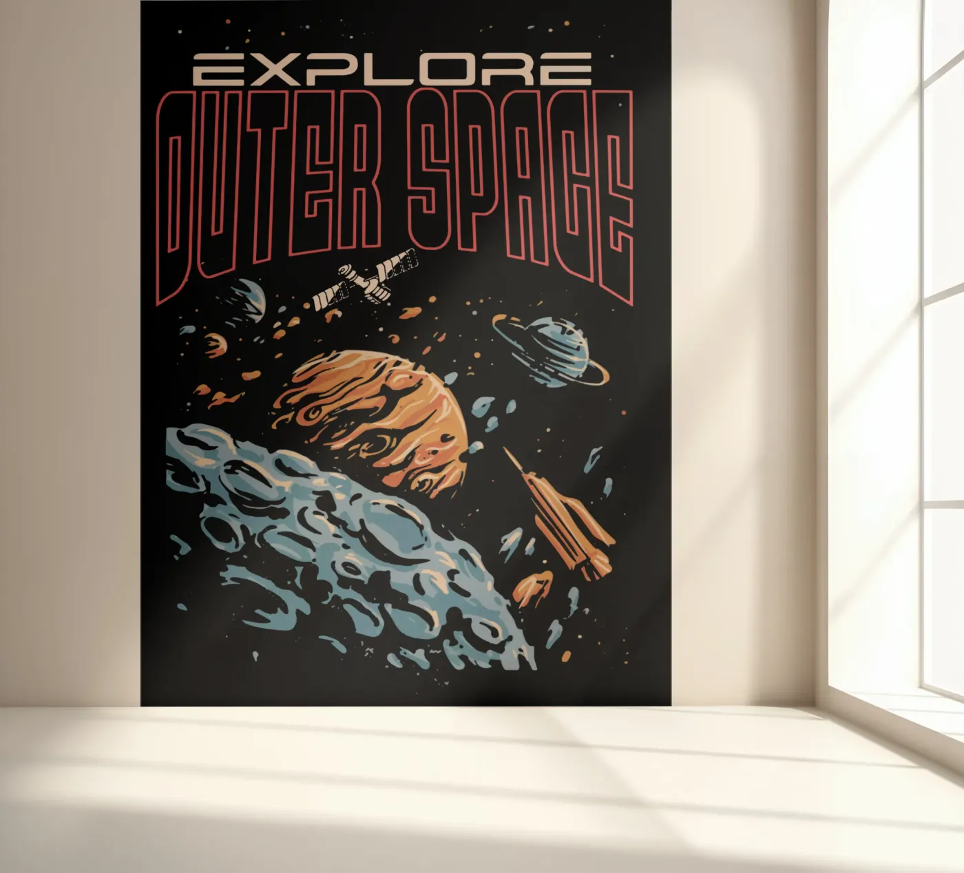 Explore outer space Fototapete von Gunawan Rb
