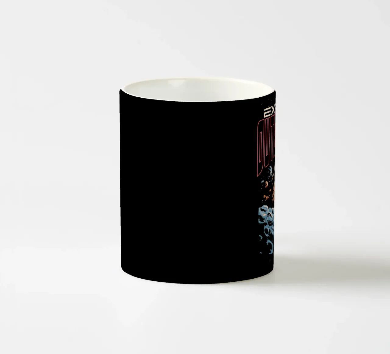 Esplorare lo spazio esterno tazza in ceramica da Gunawan Rb