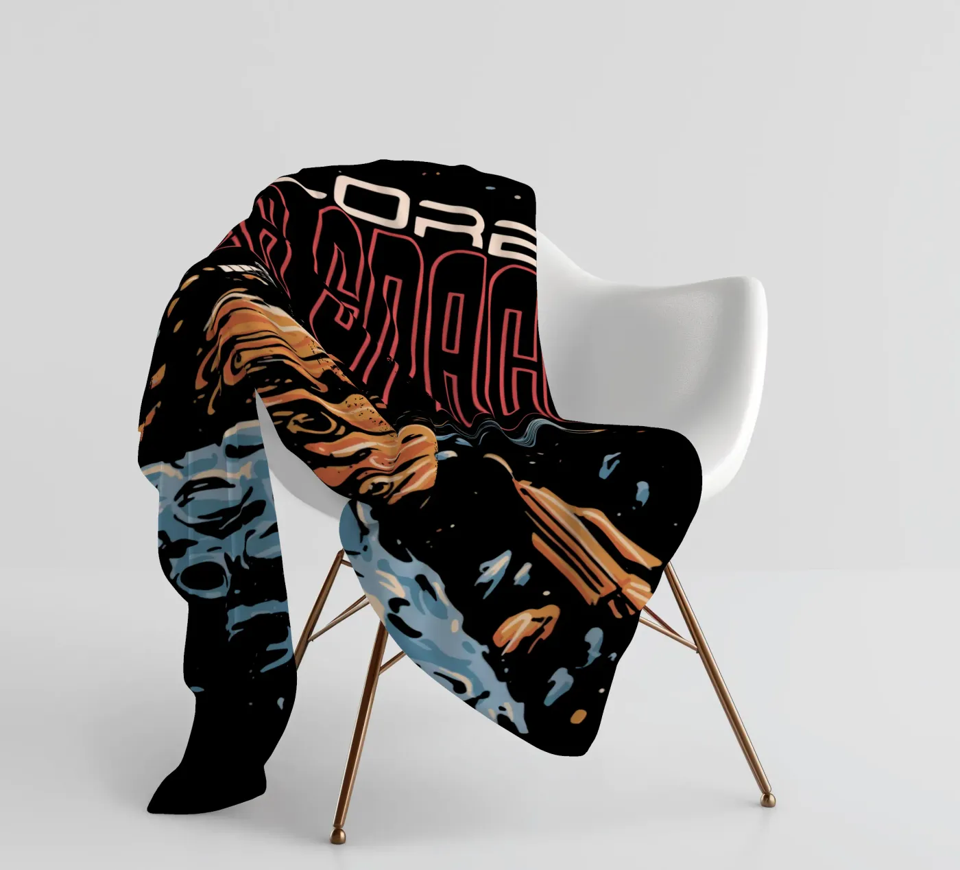 Explore outer space plaid polaire de Gunawan Rb