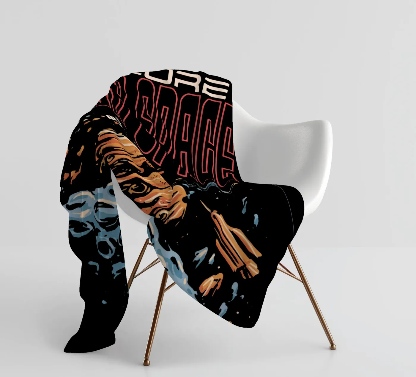 Explore outer space plaid polaire de Gunawan Rb