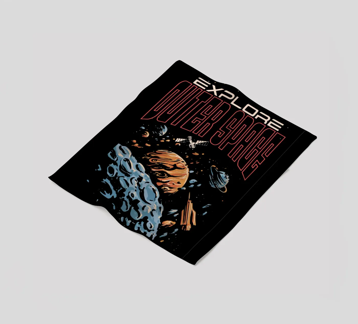 Explore outer space coperta in pile da Gunawan Rb