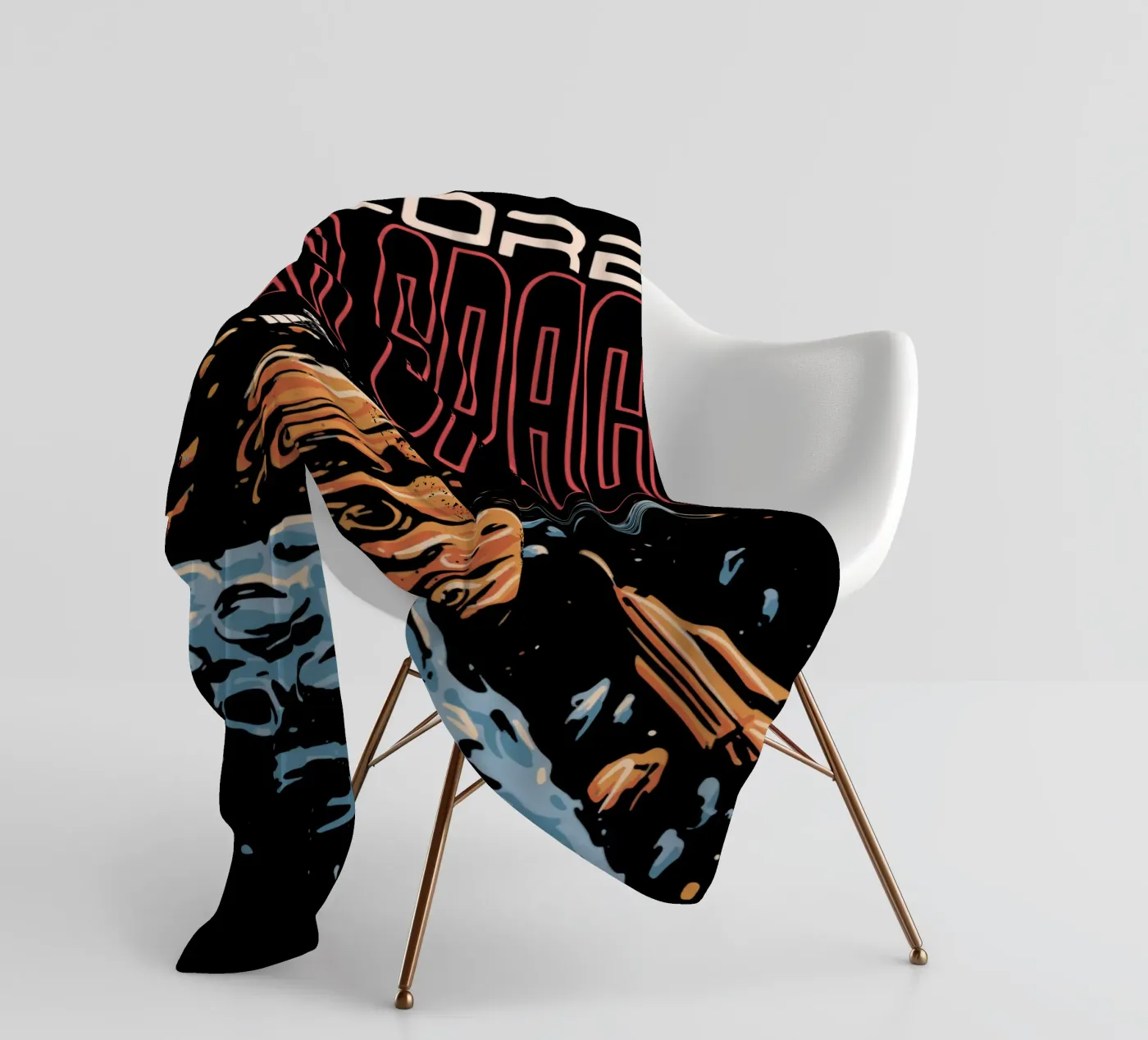 Explore outer space plaid polaire de Gunawan Rb